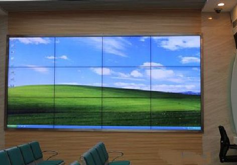 荥阳液晶拼接屏的另类用法。